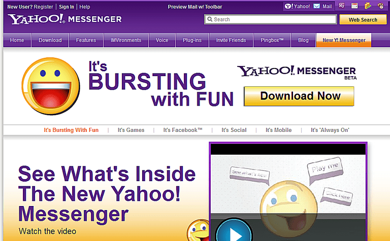 Yahoo messenger download